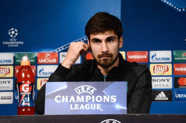 Andre Filipe Tavares Gomes ( Barcelona ) FOOTBALL : Conference de presse Barcelona - Paris - 13 02 2017 FedericoPestellini PANORAMIC 