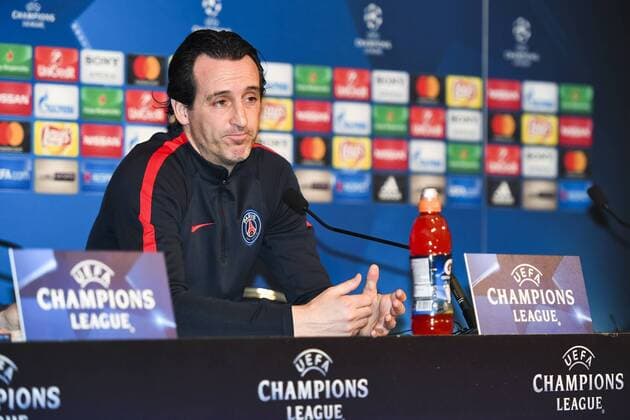 Fußball, CL, PK Paris St Germain Emery Unai , psg FOOTBALL : Champions League - Conference de presse ,Psg vs Barcelone - 13 02 2017 Mao Panoramic 