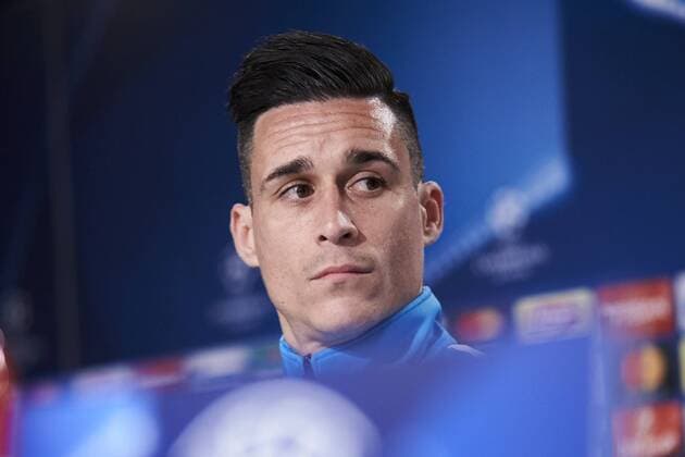 Napoles es forward Jose Callejon during the press conference PK Pressekonferenz before Champions League Match between Real Madrid and Napoles at Santiago Bernabeu Stadium in Spain. February 14, 2017.  (2017021435)