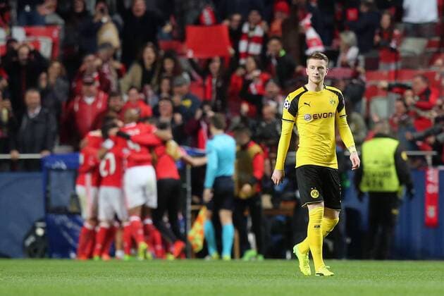 Marco Reus (Borussia Dortmund 11) nach dem 1:0, Benfica Lissabon - Borussia Dortmund, UEFA Champions League, Achtelfinale, Fussball, 14.02.2017, Lissabon Copyright: xLangerx xEibner-Pressefotox EP_HLR