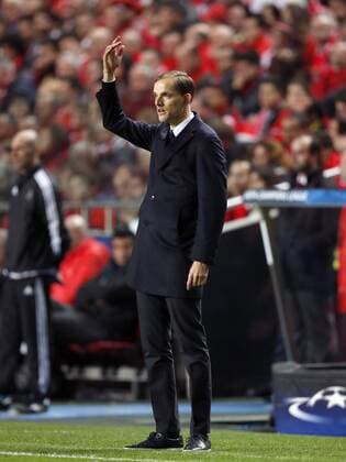 coach Thomas Tuchel of Borussia Dortmundduring the UEFA Champions League round of 16 match between SL Benfica and Borussia Dortmund on February 14, 2017 at Estádio da Luz in Lisbon, Portugal SL Benfica v Borussia Dortmund UEFA Champions League 2016 2017 xVIxxIVx 7121496