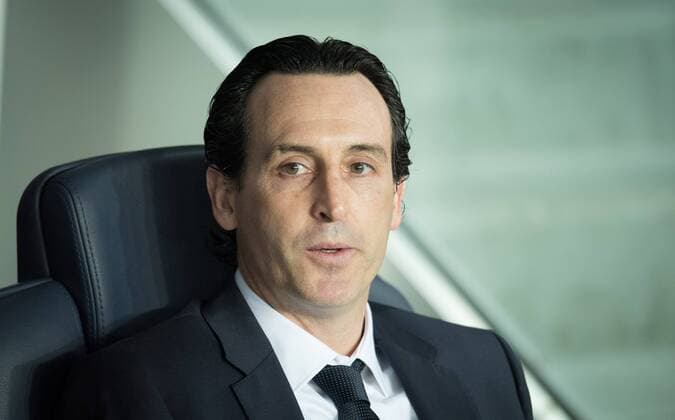 Fußball, CL, Paris St. Germain - FC Barcelona Unai Emery ( coach PSG ) FOOTBALL : Paris Saint Germain vs FC Barcelona - Champions League - Paris - 14 02 2017 FedericoPestellini 