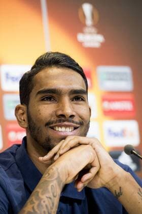 Gent s Renato Neto pictured during a press conference PK Pressekonferenz of Belgian soccer team KAA Gent, Wednesday 15 February 2017, in Gent. Tomorrow, Gent is playing 1 16 finals first leg game of the Europa League competition against British team Tottenham. JASPERxJACOBS  x05047795x