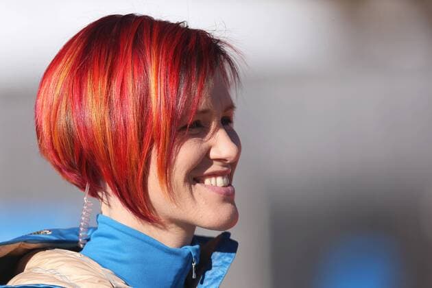 Hochfilzen Biathlon IBU Weltmeisterschaften Hochfilzen, Frauen 15 km Einzel, Expertin Kati Wilhelm