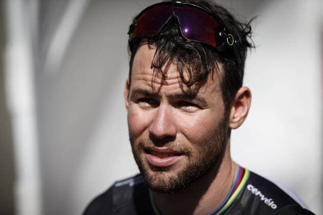 February 15, 2017 - Lagos, Faro, Portugal - Mark Cavendish of Team Dimension Data before the 1st stage of the cycling Tour of Algarve between Albufeira and Lagos, on February 15, 2017. Tour of Algarve 2017 - stage one  - ZUMAn230 20170215_zaa_n230_150 Copyright: xFilipexAmorimx