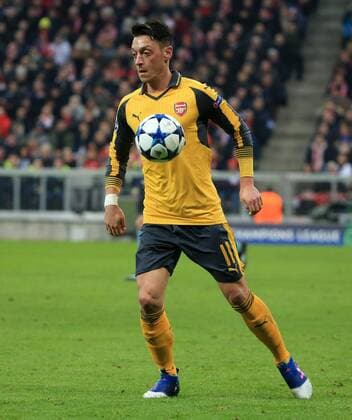 15.02.2017, CL, FC Bayern vs Arsenal, Allianz Arena Muenchen Fussball, im Bild: Mesut Oezil (Arsenal FC)