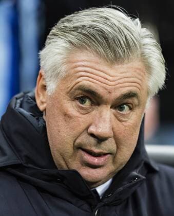 München, 15.02.2017 Trainer Carlo Ancelotti (FCB) Bayern München - Arsenal London