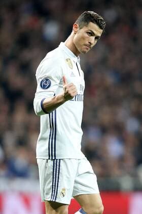 Fußball, CL, Real Madrid - SSC Neapel Real Madrid s Cristiano Ronaldo during Champions League 2016 2017 Round of 16 1st leg match. February 15,2017.  (20170215131)