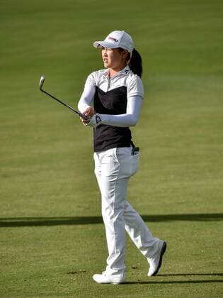 February 16, 2017 - Adelaide, Australia - Kelly Tan of Malaysia on the 8th fairway during round one of the ISPS Handa Women s Australian Open at Royal Adelaide Golf Club on February 16, 2017 in Adelaide, Australia. ISPS Handa Women s Australian Open - Round One  - ZUMAn230 20170216_zaa_n230_075 Copyright: xAndyxAstfalckx