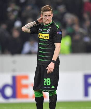16.02.2017, Fussball, UEFA Europa League, Saison 2016 2017, Zwischenrunde, Borussia Moenchengladbach - AC Florenz, Andre Hahn (Borussia Moenchengladbach)
