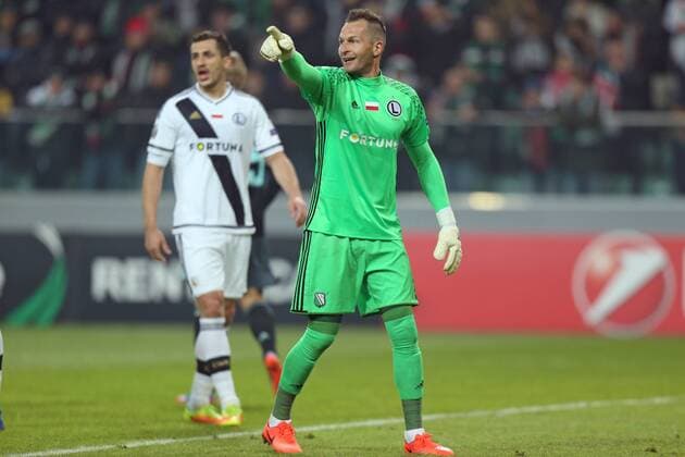 Warschau, Polen - Fussball, Europa League, Legia Warschau vs. Ajax Amsterdam: ARKADIUSZ MALARZ  20170216CSLG0037