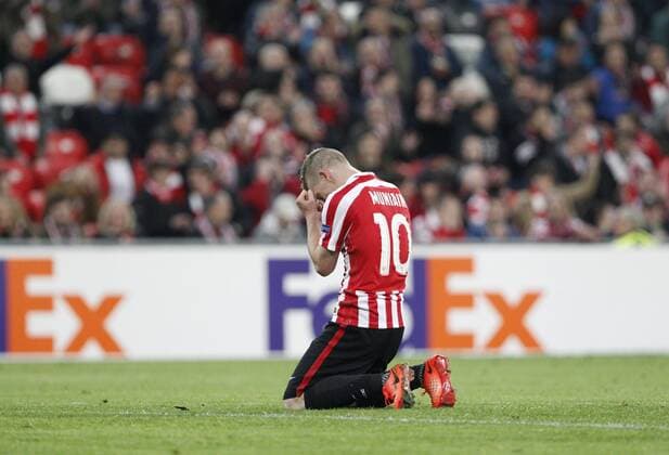 16 02 2017 Bilbao, Spanien - Fussball, Europa League, Athletic Bilbao vs. APOEL Nikosia: Iker Muniain  xDAVIDxS.xBUSTAMANTEx xx