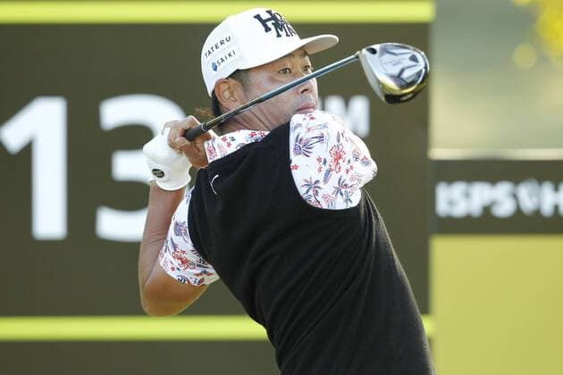 February 17th 2017, Lake Karrinyup Country Club, Perth, Western Australia, Australia; ISPS Handa World Super 6 Perth Golf Tournament Day 2; Hideto Tanihara (JPN) tees off from the 13th during his round on day 2 xDavidxWoodleyx  ActionPlus11847095
