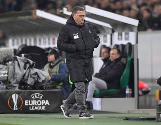 16.02.2017, Fussball, UEFA Europa League, Saison 2016 2017, Zwischenrunde, Borussia Moenchengladbach - AC Florenz, Manager Max Eberl (Borussia Moenchengladbach)