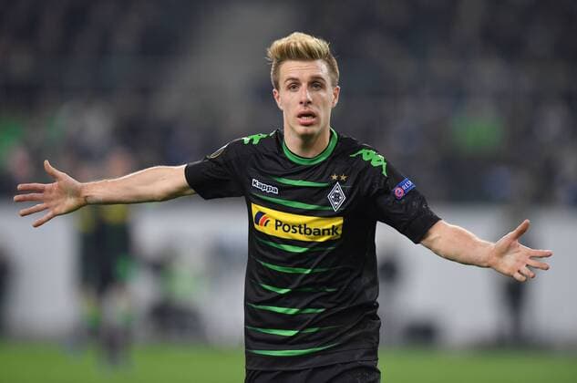 16.02.2017, Fussball, UEFA Europa League, Saison 2016 2017, Zwischenrunde, Borussia Moenchengladbach - AC Florenz, Patrick Herrmann (Borussia Moenchengladbach)