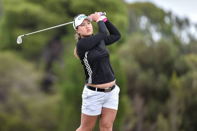 February 17, 2017 - Adelaide, Australia - Ssu-Chia Cheng of Taipei on the 11th fairway during round two of the ISPS Handa Women s Australian Open at Royal Adelaide Golf Club on February 17, 2017 in Adelaide, Australia. ISPS Handa Women s Australian Open - Round Two  - ZUMAn230 20170217_zaa_n230_061 Copyright: xAndyxAstfalckx