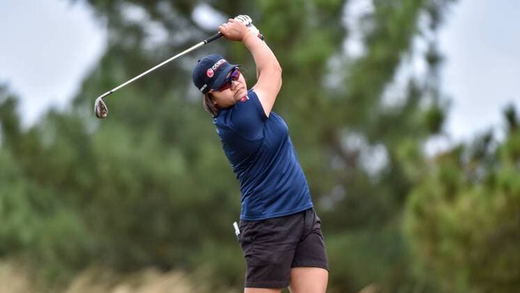 February 17, 2017 - Adelaide, Australia - Wichanee Meechai of Thailand on the 11th fairway during round two of the ISPS Handa Women s Australian Open at Royal Adelaide Golf Club on February 17, 2017 in Adelaide, Australia. ISPS Handa Women s Australian Open - Round Two  - ZUMAn230 20170217_zaa_n230_167 Copyright: xAndyxAstfalckx