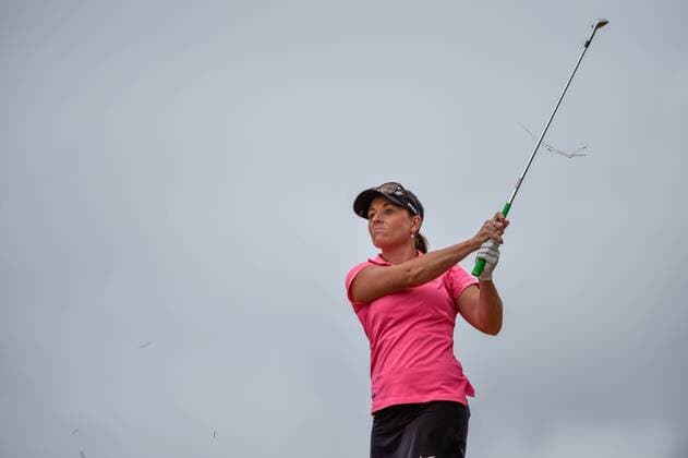 February 17, 2017 - Adelaide, Australia - Adriana Brent of Australia on the 11th fairway during round two of the ISPS Handa Women s Australian Open at Royal Adelaide Golf Club on February 17, 2017 in Adelaide, Australia. ISPS Handa Women s Australian Open - Round Two  - ZUMAn230 20170217_zaa_n230_125 Copyright: xAndyxAstfalckx