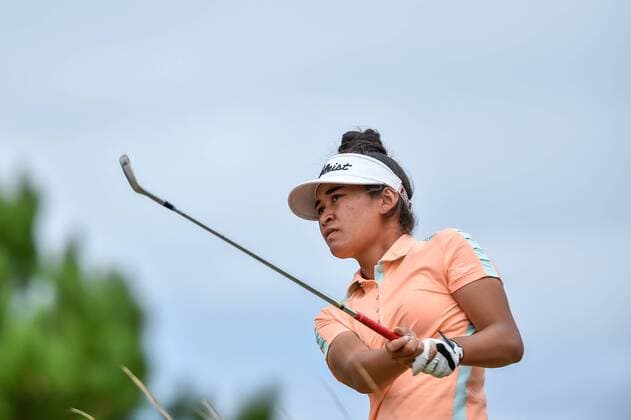 February 17, 2017 - Adelaide, Australia - Elmay Viking of the Cook Islands on the 11th fairway during round two of the ISPS Handa Women s Australian Open at Royal Adelaide Golf Club on February 17, 2017 in Adelaide, Australia. ISPS Handa Women s Australian Open - Round Two  - ZUMAn230 20170217_zaa_n230_222 Copyright: xAndyxAstfalckx