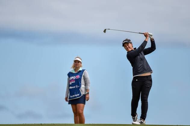 February 17, 2017 - Adelaide, Australia - Jessica Speechely of Australia on the 11th fairway during round two of the ISPS Handa Women s Australian Open at Royal Adelaide Golf Club on February 17, 2017 in Adelaide, Australia. ISPS Handa Women s Australian Open - Round Two  - ZUMAn230 20170217_zaa_n230_233 Copyright: xAndyxAstfalckx