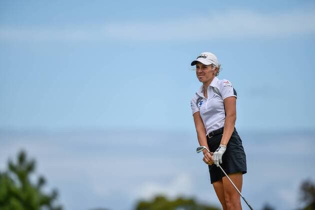 February 17, 2017 - Adelaide, Australia - Olafia Kristinsdottir of Iceland on the 11th fairway during round two of the ISPS Handa Women s Australian Open at Royal Adelaide Golf Club on February 17, 2017 in Adelaide, Australia. ISPS Handa Women s Australian Open - Round Two  - ZUMAn230 20170217_zaa_n230_230 Copyright: xAndyxAstfalckx