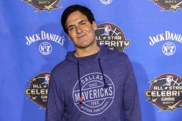 February 17, 2017 - Businessman Mark Cuban posing for media at the Red Carpet Event before the NBA Basketball Herren USA All-Star Celebrity Game at the Mercedes-Benz Superdome in New Orleans, LA. CSM NBA 2017: NBA All-Star Celebrity Game FEB 17 - ZUMAc04_ 20170217_zaf_c04_083 Copyright: xStephenxLewx