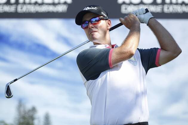 February 18th 2017, Lake Karrinyup Country Club, Perth, Western Australia, Australia; ISPS Handa World Super 6 Perth Golf Tournament Day 3 Daniel Fox (AUS) drives from the 17th tee during his round of 69 on day 3 xDavidxWoodleyx  ActionPlus11847420