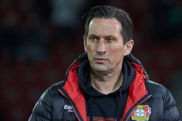 Augsburg, Deutschland 17.02.2017, 1. Bundesliga, 21. Spieltag, FC Augsburg - Bayer 04 Leverkusen, Trainer Roger Schmidt (B04) ( DeFodi501