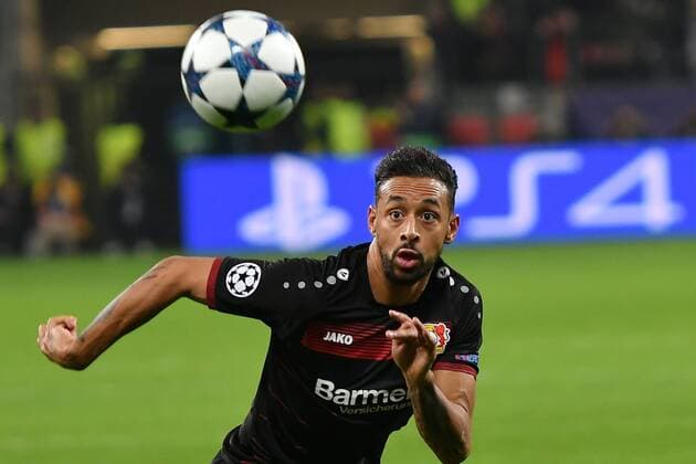 GER, Bayer 04 Leverkusen (GER) vs. Atletico Madrid (ESP) 21.02.2017, BayArena, Leverkusen, Championsleaque Achtelfinale, GER, Bayer 04 Leverkusen (GER) vs. Atletico Madrid (ESP) im Bild: Karim Bellarabi (Leverkusen 38), Foto © nordphoto Meuter nordphotox xMeuter