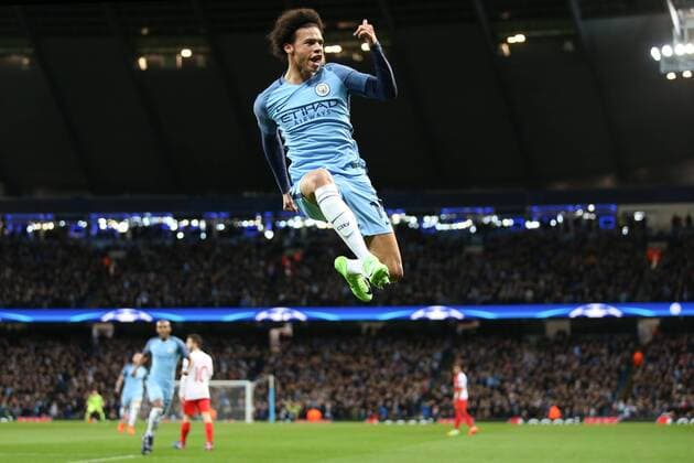 Bilder des Tages - SPORT FOOTBALL CHAMPIONS LEAGUE MANCHESTER CITY - AS MONACO LEROY SANE FRANCE OUT!  170221PYK0013