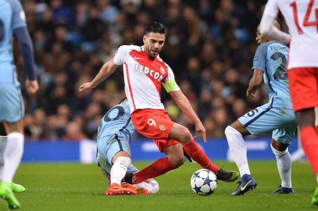 09 RADAMEL FALCAO (mon) FOOTBALL : Manchester City vs Monaco - Ligue des Champions - 21 02 2017 AnthonyBIBARD FEP Panoramic 