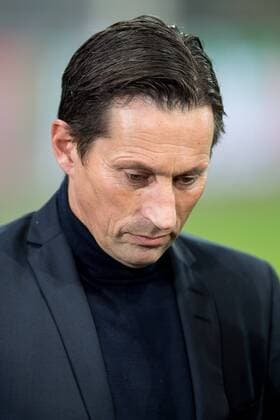 Trainer Roger Schmidt (Bayer 04 Leverkusen) beim Championsleague Spiel zwischen Bayer 04 Leverkusen und Atletico Madrid am 21.02.2017, Leverkusen Copyright: xSchuelerx xEibnerx-xPressefotox EP_JSE