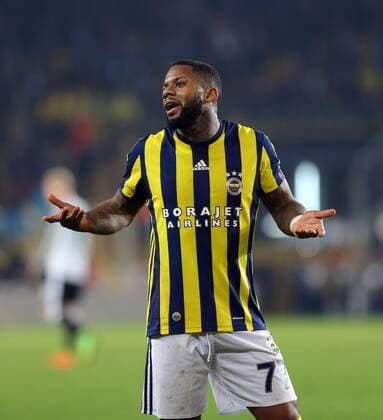 Fußball, EL, Fenerbahce Istanbul - FK Krasnodar UEFA Europa League match between Fenerbahce and Krasnador at Ulker Stadium in Istanbul , Turkey on February 22, 2017. final score : Fenerbahce 1 - Krasnador 1 Pictured: Jeremain Lens of Fenerbahce. 