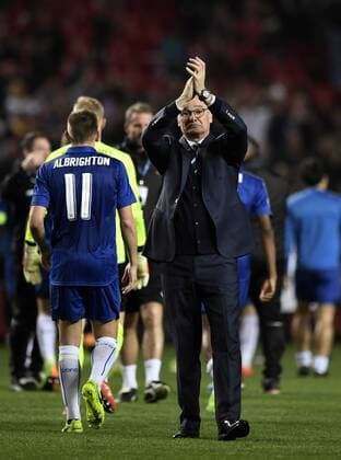 Claudio Ranieri during Belonging party to eighth of end in Champions League, facing to the Sevilla FC vs Leicester City, stadium Sanchez Pizjuan, Seville, Andalusia, Spain, 22th, February 2017, foto:Cristobal Duenas  xCristobalxDuenasx xChampionsxLeaguex2016 17,xSevillaxFCxvsxLeicesterxCityx
