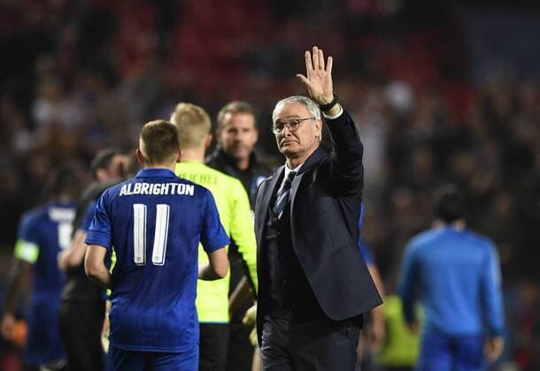 Claudio Ranieri during Belonging party to eighth of end in Champions League, facing to the Sevilla FC vs Leicester City, stadium Sanchez Pizjuan, Seville, Andalusia, Spain, 22th, February 2017, foto:Cristobal Duenas  xCristobalxDuenasx xChampionsxLeaguex2016 17,xSevillaxFCxvsxLeicesterxCityx