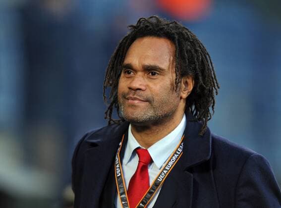 Olympiakos s Strategic Advisor Christian Karembeu before the UEFA European League football match, between Osmanlispor and Olympiakos at Osmanli Stadyumu in Ankara, February 23, 2017. (  Copyright: HikmetxSaatci 15634809