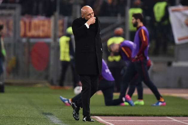 Luciano Spalletti Roma Roma 23-02-2017 Stadio Olimpico Football Europa League 2016 2017 Round of 32 AS Roma - Villarreal AndreaxStaccioli