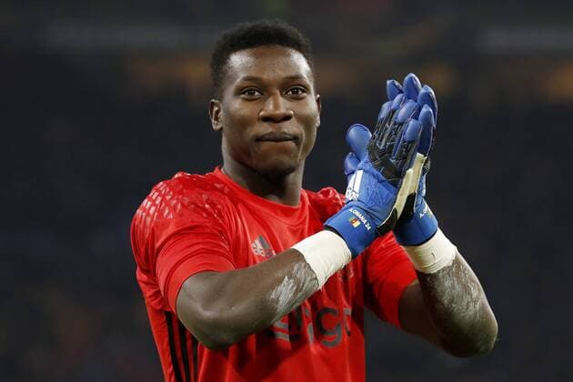 goalkeeper Andre Onana of Ajaxduring the UEFA Europa League round of 16 match between Ajax Amsterdam and Legia Warsaw at the Amsterdam Arena on February 23, 2017 in Amsterdam, The Netherlands Ajax v Legia Warschau UEFA Europa League 2016 2017 xVIxxIVx 7184313