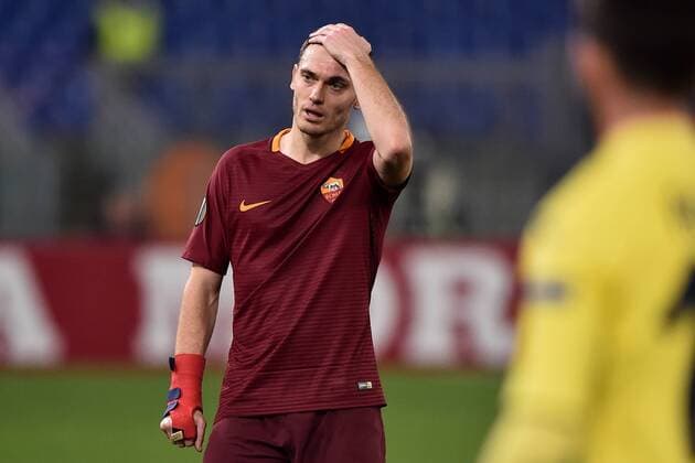 Thomas Vermaelen Roma Roma 23-02-2017 Stadio Olimpico Football Europa League 2016 2017 Round of 32 AS Roma - Villarreal AndreaxStaccioli