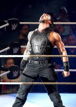 Deutschland, Nürnberg, Arena Nürnberger Versicherung, 23.02.2017, Wrestling - WWE Live Road to WrestleMania Bild: Roman Reigns Copyright: HMBxMedia xHeikoxBecker