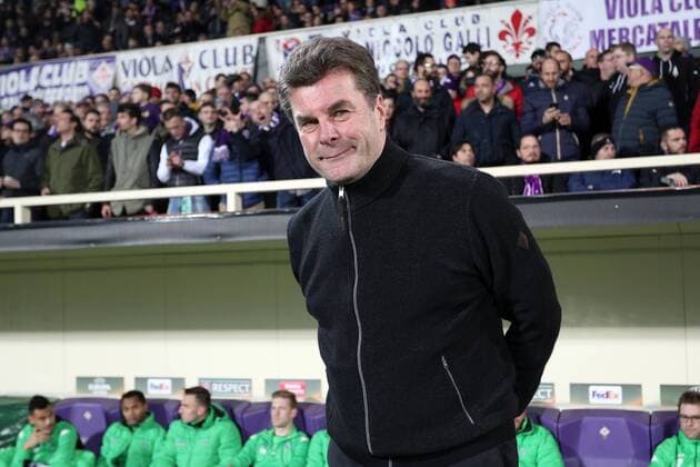 Borussia Monchengladbach Dieter-Klaus Hecking Trainer Borussia Monchengladbach Dieter-Klaus Hecking Firenze 23-02-2017 Stadio Artemio Franchi ACF Fiorentina vs. Borussia Monchengladbach Fiorentina - Borussia M gladbach 2-4 Europa League 2016 2017 Round of 16 2nd leg lucaxpagliaricci