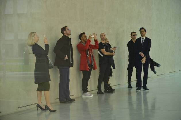 Milan, Lewis Hamilton host the parade Emporio Armani  Copyright: xSimonexComix xIPAx xSimonexComix
