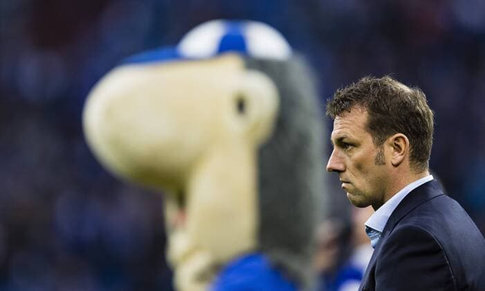 Bilder des Tages - SPORT Gelsenkirchen, 26.02.2017 Trainer Markus Weinzierl (S04) FC Schalke 04 - TSG Hoffenheim