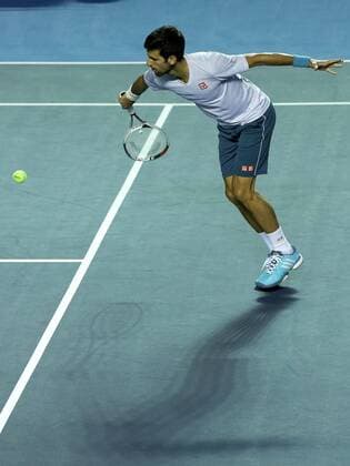 Serbian tennis player Novak Djokovic during a training session before the Mexico Open, that starts tomorrow in Acapulco, Guerrero, Mexico, 26 February 2017. NOVAK DJOKOVIC S TRAINING SESSION !ACHTUNG: NUR REDAKTIONELLE NUTZUNG!  Copyright: xJosexMendezx MEX001 20170227-636237678250506339