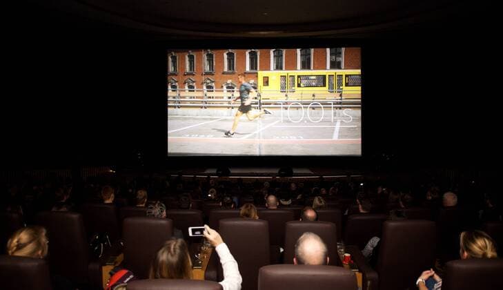 Leichtathletik Berlin 27.02.2017 BEM 2018 Leichtathletik EM 2018 in berlin Weltpremiere von Urban Records Image Film Zoo Palast Berlin