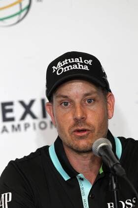 Swedish golfer Henrik Stenson speaks during a press conference PK Pressekonferenz before the Mexico Golf Championship at the Chapultepec Club in Mexico City, Mexico, 01 March 2017. The competition will be celebrated between the 2 and 5 March. MEXICO GOLF CHAMPIONSHIP !ACHTUNG: NUR REDAKTIONELLE NUTZUNG!  Copyright: xAlexxCruzx MEX020 20170302-636240102203336272