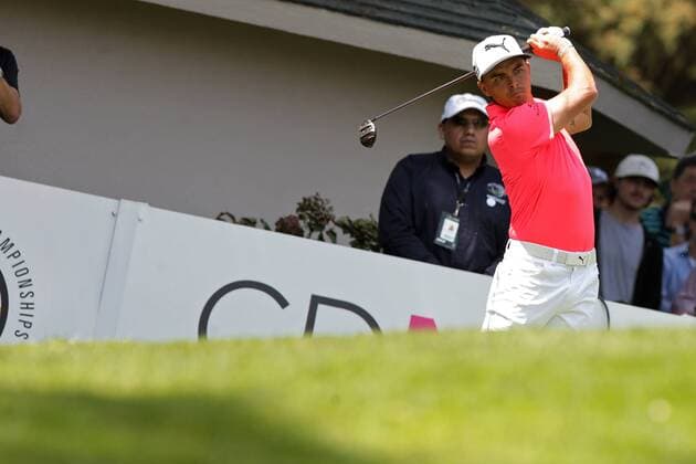 US golfer Rickie Fowler in action during the first day of the Mexico Golf Championship 2017 at the Chapultepec Golf Club in Mexico City, Mexico, 02 March 2017. The championship takes place between the 02 and 05 March. WGC MEXICO CHAMPIONSHIP 2017 !ACHTUNG: NUR REDAKTIONELLE NUTZUNG!  Copyright: xAlexxCruzx MEX005 20170302-636240936439918878