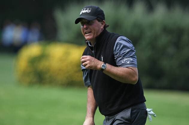 US golfer Phil Mickelson in action during the World Golf Championship s second round at the Chapultepec Club in Mexico City, Mexico, 03 March 2017. WORLD GOLF CHAMPIONSHIP IN MEXICO !ACHTUNG: NUR REDAKTIONELLE NUTZUNG!  Copyright: xAlexxCruzx MEX001 20170303-636241815382531167
