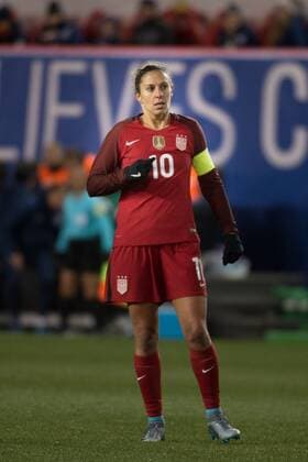 Fußball, SheBelieves Cup, USA - England March 4, 2017 - Harrison, New Jersey, U.S - USA midfielder CARLI LLOYD 10 during the SheBelieves Cup match at Red Bull Arena in Harrison, NJ. Soccer 2017 - England defeats USWNT 1-0 - ZUMAs192 20170304_zap_s192_022 Copyright: xMarkxSmithx