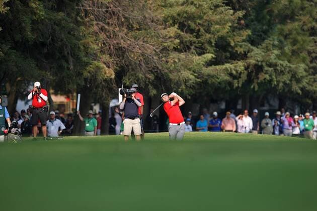 Spanish golfer Jon Rahm (C) in action during the World Golf Championship s final at the Chapultepec Club in Mexico City, Mexico, 05 March 2017. WORLD GOLF CHAMPIONSHIP IN MEXICO !ACHTUNG: NUR REDAKTIONELLE NUTZUNG!  Copyright: xAlexxCruzx MEX69 20170306-636243616134658151